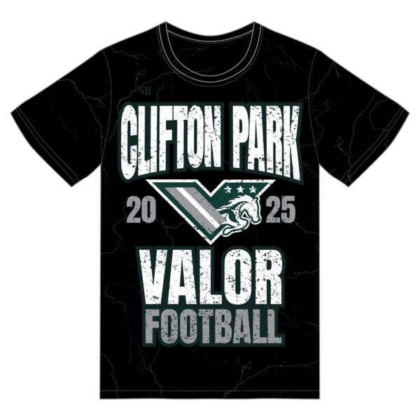 Valor Distressed Sublimated Shirt Thumbnail