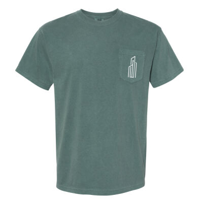 Empire White - Garment-Dyed Heavyweight Pocket T-Shirt Thumbnail