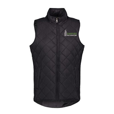 Empire - Women's Vintage Diamond Quilted Vest Thumbnail